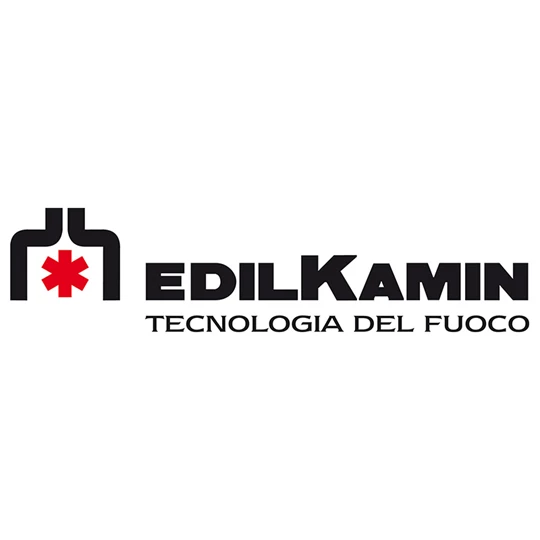 Edilkamin Lilia 8,5kW kályha fatüzelés sárgabarack színű