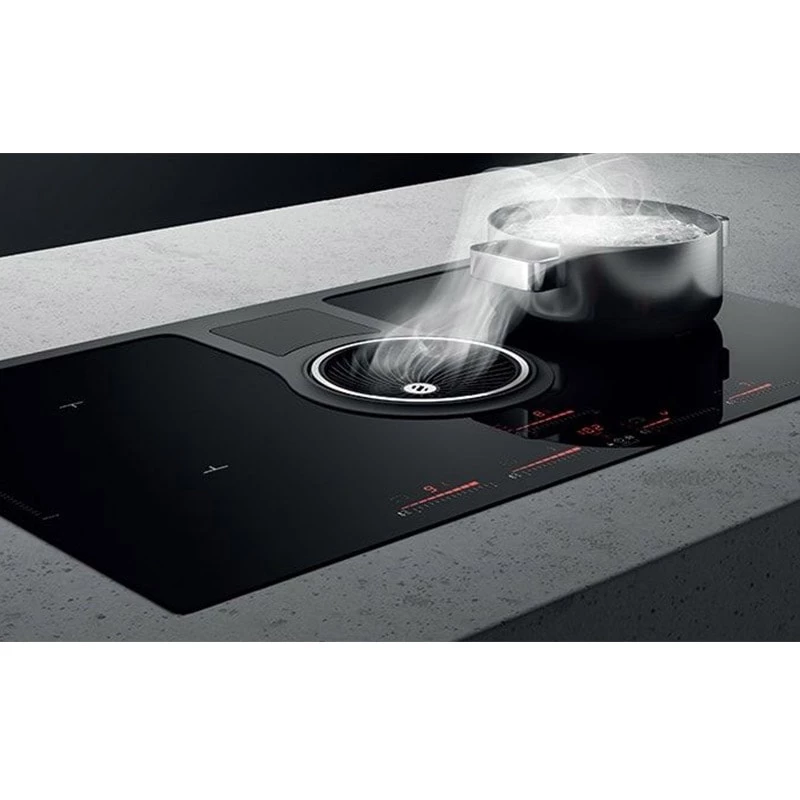 Elica Nikolatesla One BL/F/83 (711594) páraelszívóval integrált indukciós főzőlap, 83 cm, monoblock kerámia szűrő