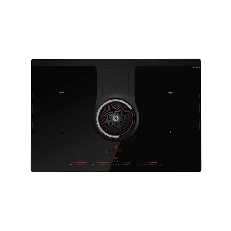 Elica Nikolatesla One BL/F/83 (711594) páraelszívóval integrált indukciós főzőlap, 83 cm, monoblock kerámia szűrő
