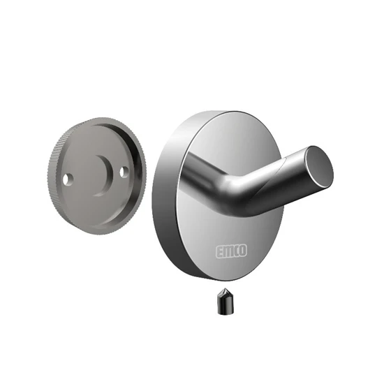 Emco Round fali akasztó , króm felület(ragasztható vagy fúrható)