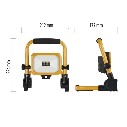 Emos Akkus Led reflektor 10W   -ZS2812