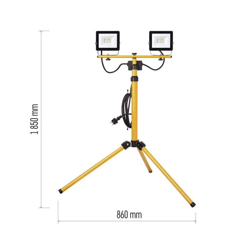 Emos állványos LED reflektor Hobby Slim 2x1600 lumen  -ZS2221.2