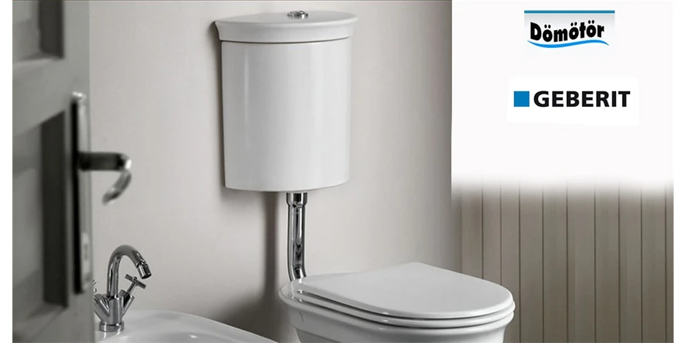 Falon kívüli WC tartály