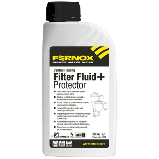 Fernox F9 Protector + Filter Fluid (500ml) - inhibitor 130 liter vízhez