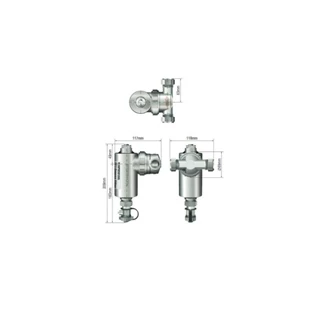 Fernox TF1 Omega Filter 22 mm mágneses iszapleválasztó