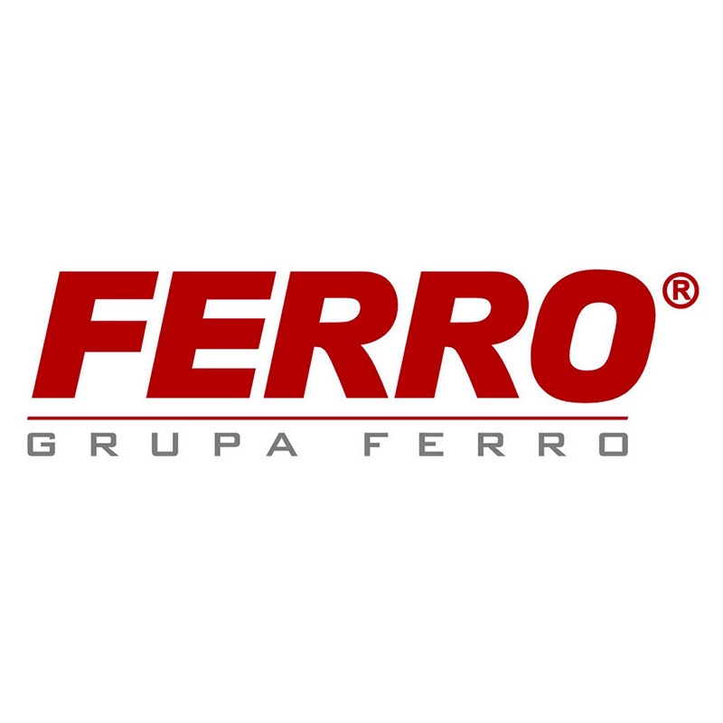 Ferro Click-Clack leresztő szelep túlfolyós Quadro szögletes 5/4" króm