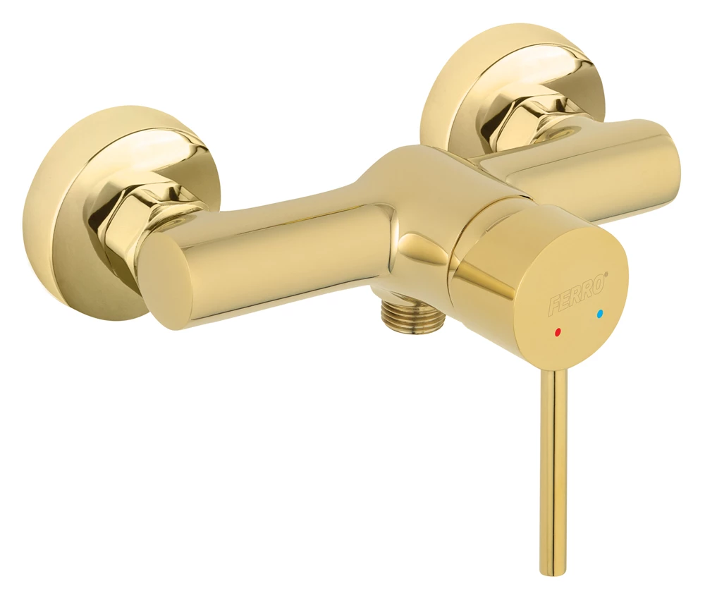 Ferro Fiesta Gold – zuhanycsaptelep,fényes arany