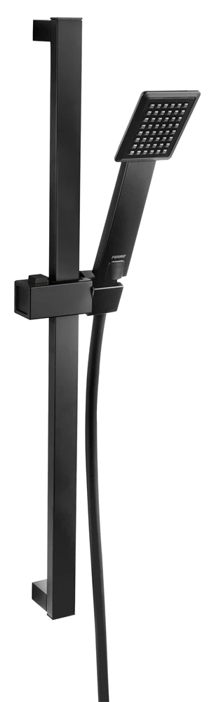 Ferro Sinus Black rudas zuhanyszett 1 funkciós, fekete
