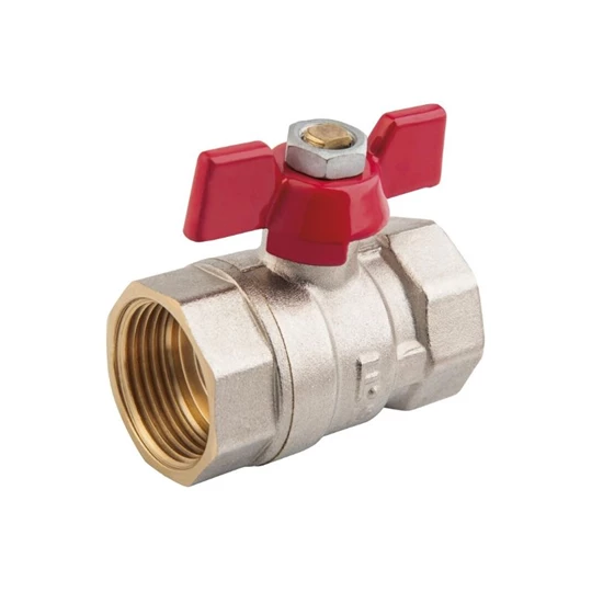Ferro golyóscsap 1/2" BB, pillangó karral, 16 bar