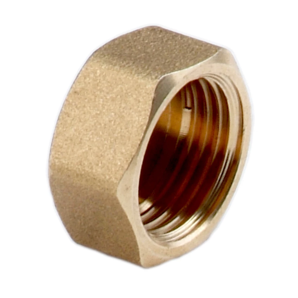 Sárgaréz kupak, 6/4", Ferro