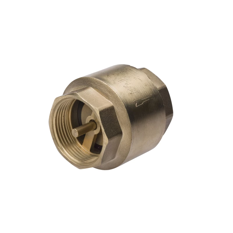 Ferro visszacsapó szelep  réz 5/4" BB réz tányéros