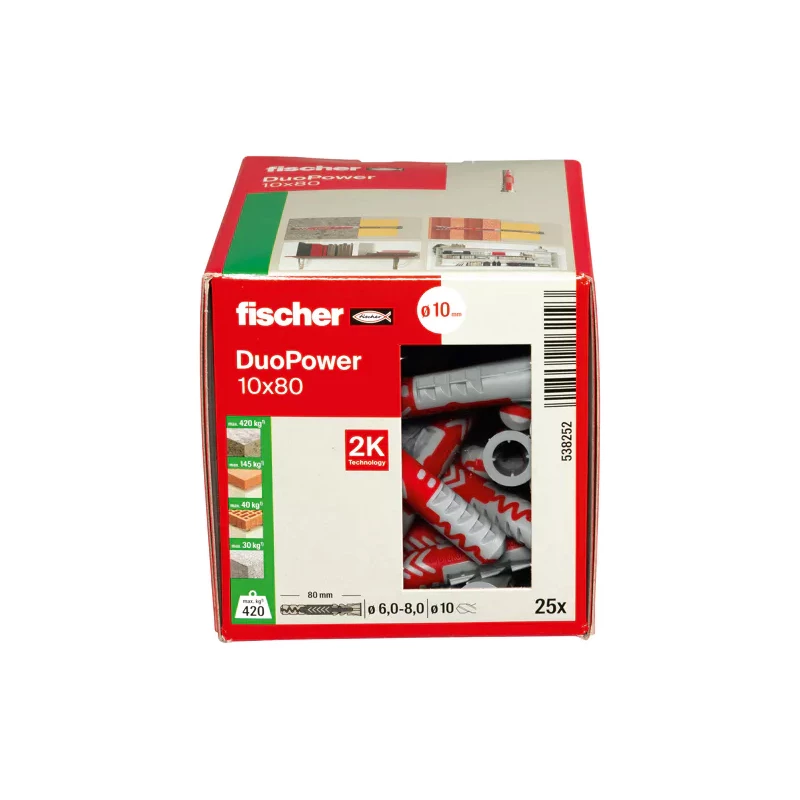 Fischer Duopower tipli 10*80  hosszú DIY