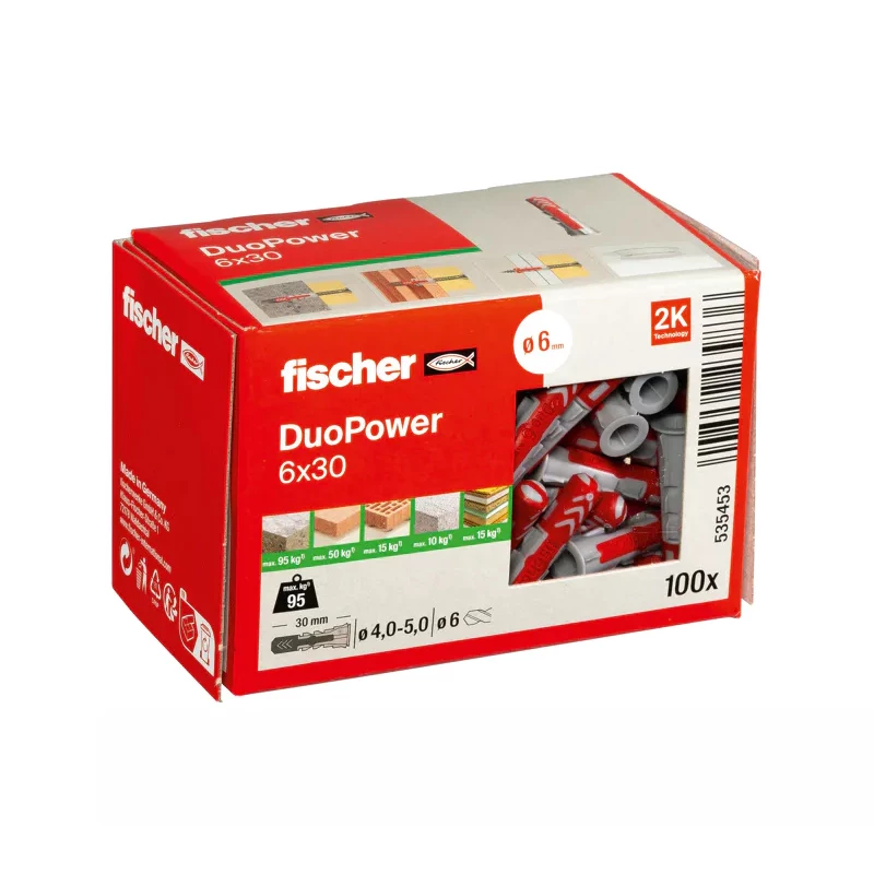 Fischer Duopower tipli  6*30 DIY