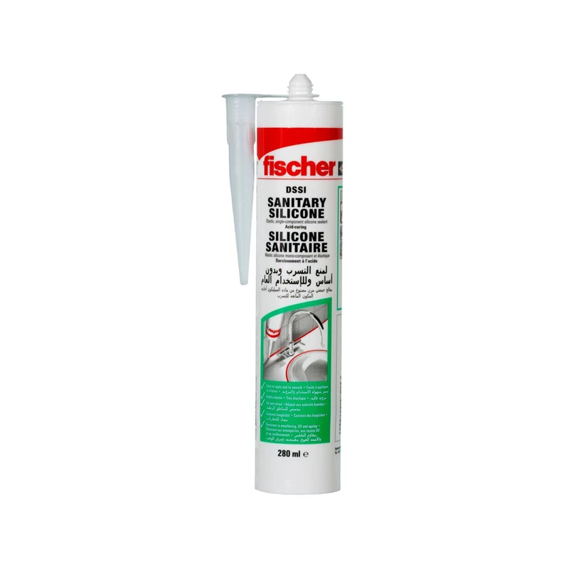Fischer szilikon szaniter fehér 280 ml