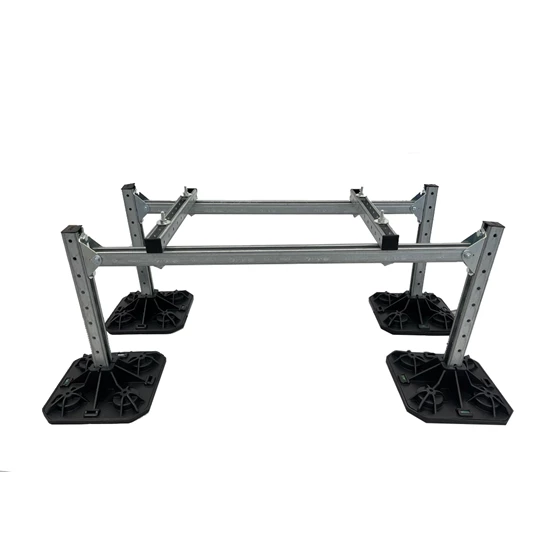 Fischer tartókonzol  hőszivattyúhoz  + alapkeret 1200x450x582  250 kg, 8-16 kw hőszivattyúkhoz