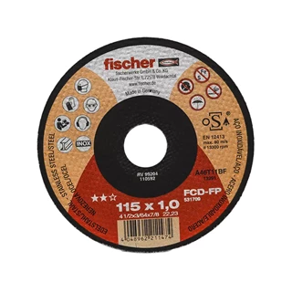 Fischer vágótárcsa FCD-FP 115X1,0X22,23 inox
