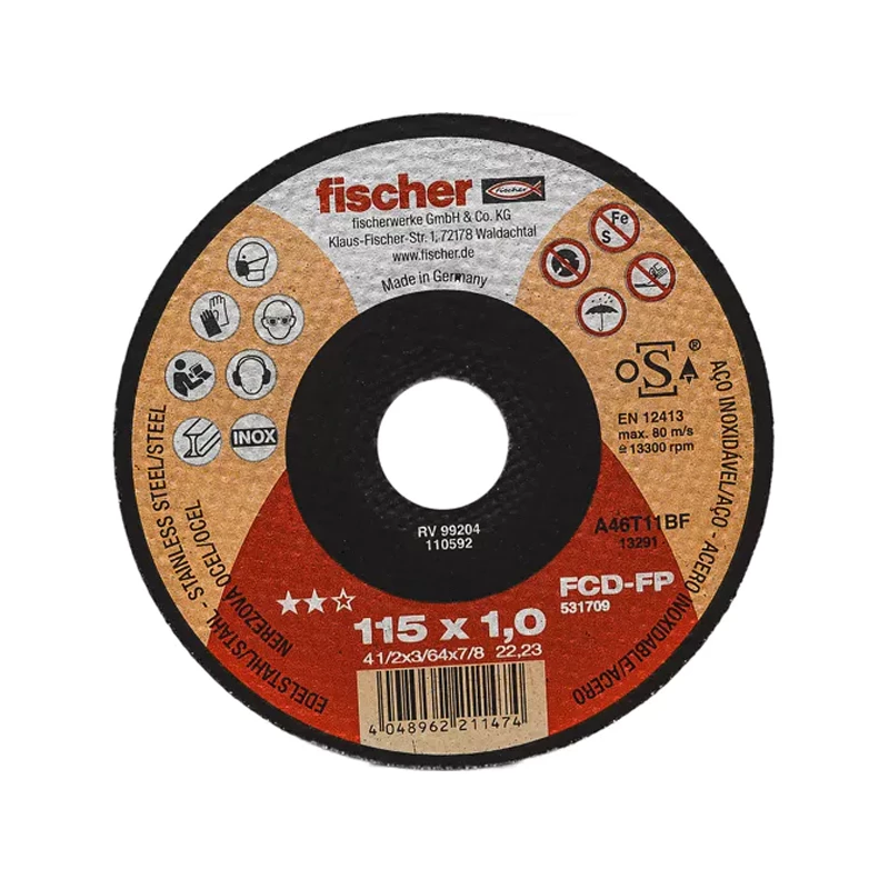 Fischer vágótárcsa FCD-FP 115X1,0X22,23 inox