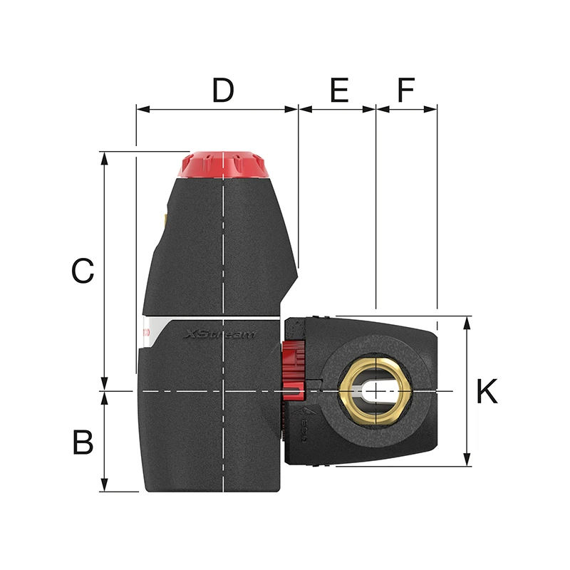 Flamco XStream Vent légleválasztó 5/4" BM