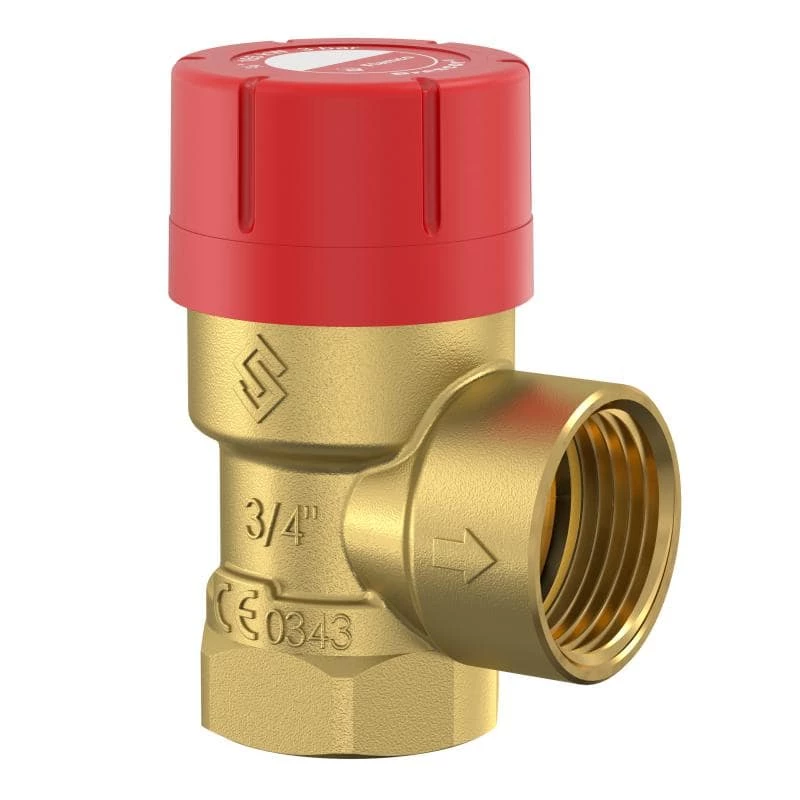 Flamco biztonsági szelep, Flopress A 1/2"x1/2" - 2,5 bar