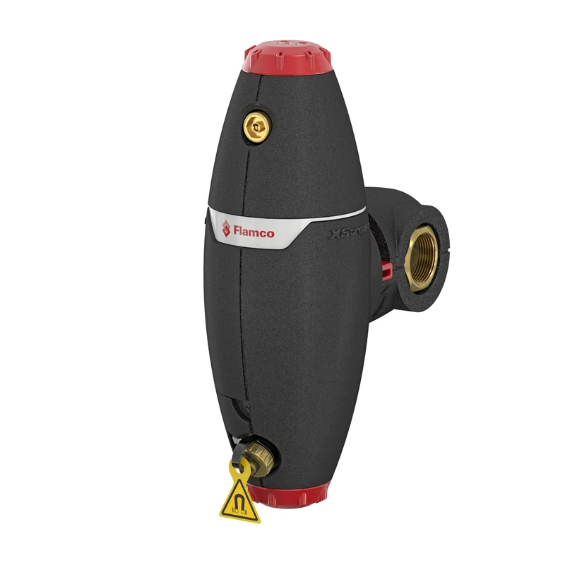 Flamco kombinált iszap és légleválasztó Xstream Vent-Clean 2"