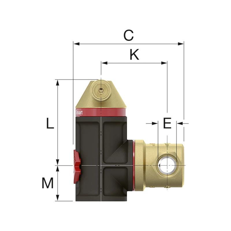 Flamco légleválasztó Flamcovent Smart 1"