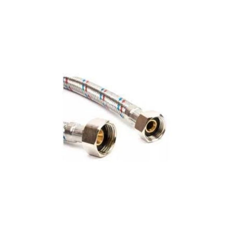 Flexibilis bekötőcső vízre, Technik Therm,  1/2" holl. - 3/8" holl. - 25 cm (BB)
