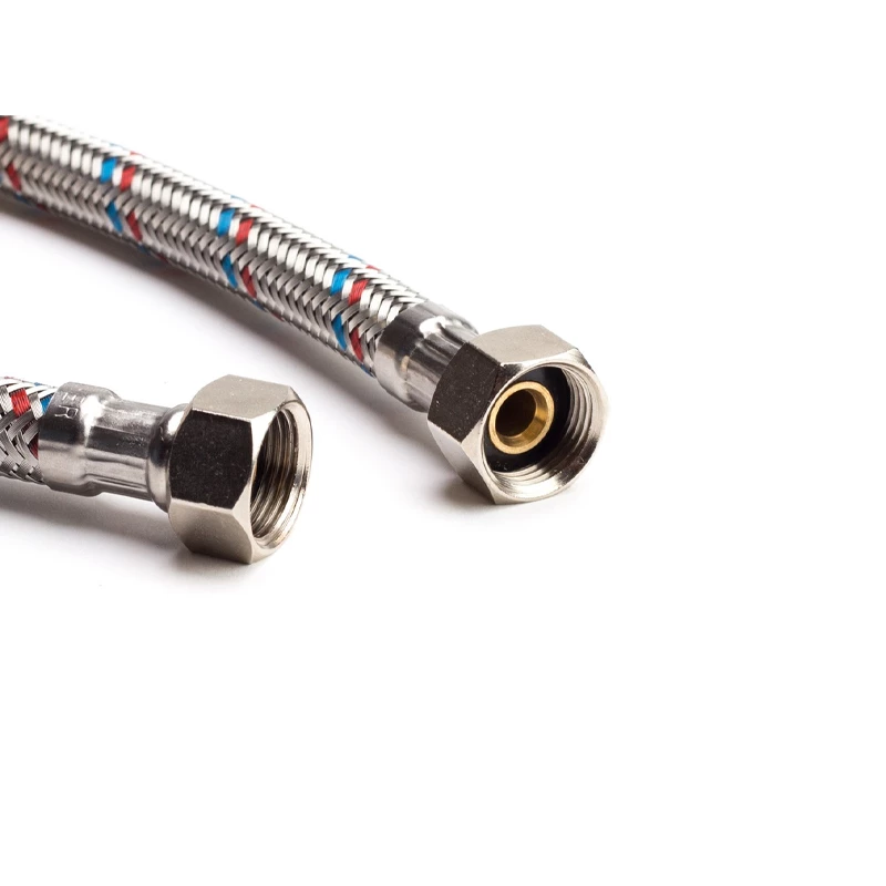Flexibilis bekötőcső vízre, Technik Therm,  3/8" holl. - 3/8" holl. - 25 cm (BB)