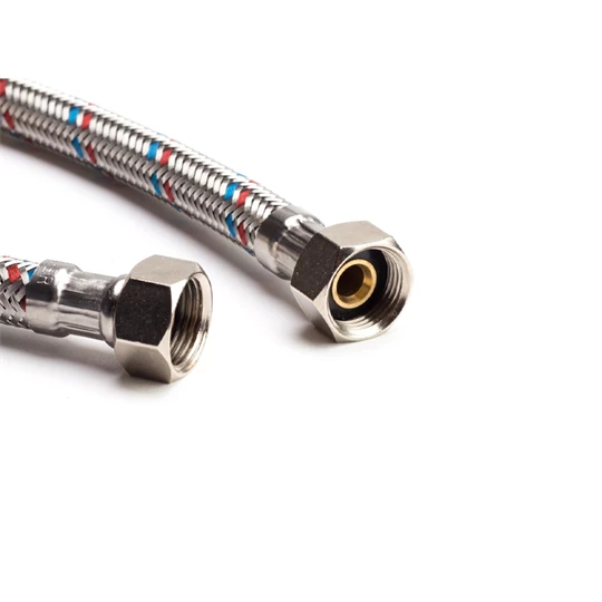 Flexibilis bekötőcső vízre, Technik Therm,  3/8" holl. - 3/8" holl. - 25 cm (BB)