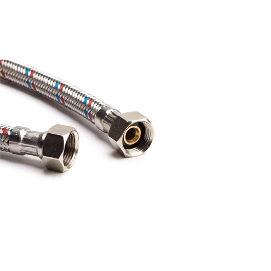 Flexibilis bekötőcső vízre, Technik Therm,  3/8" holl. - 3/8" holl. - 60 cm (BB)