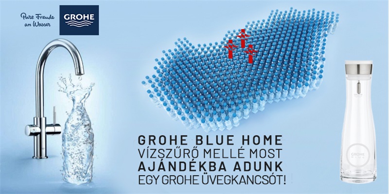 GROHE Blue® Hűtött & Buborékos