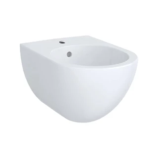 Geberit Acanto fali bidé, zárt forma, 35 cm x 29 cm x 51 cm, túlfolyó látható