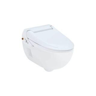 Geberit AquaClean 4000 WC szett, WC kerámiára szerelhető berendezés fali WC-vel: Alpin fehér