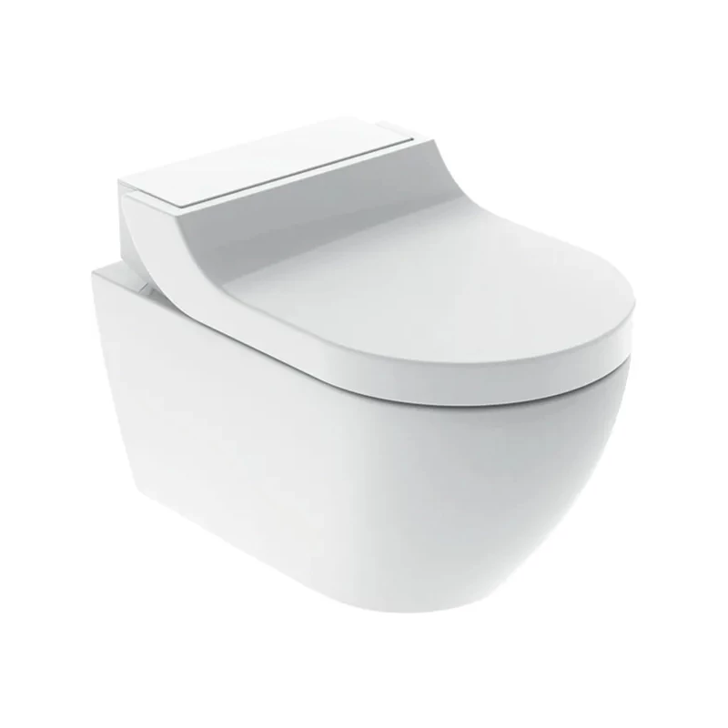 Geberit AquaClean Tuma Comfort komplett higiéniai berendezés fali WC csésze: Alpin fehér