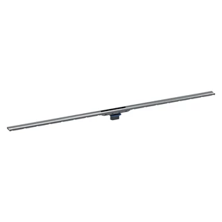 Geberit CleanLine80 zuhanyfolyóka, feketekróm/polírozott, easy-to-clean bevonattal, 30-130 cm