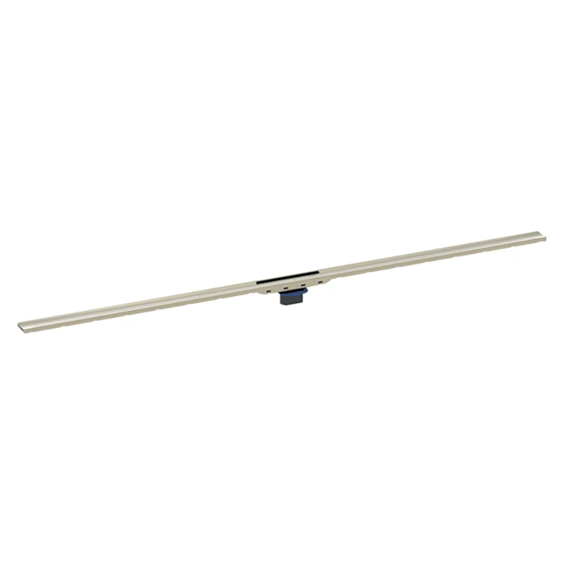 Geberit CleanLine80 zuhanyfolyóka, pezsgő színű/polírozott, easy-to-clean bevonattal, 30-130 cm