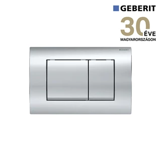 Geberit Delta30 nyomólap, 2 mennyiséges öblítéshez: fényes króm Geberit 30 akció