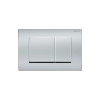 Geberit Delta30 nyomólap, 2 mennyiséges öblítéshez: matt króm