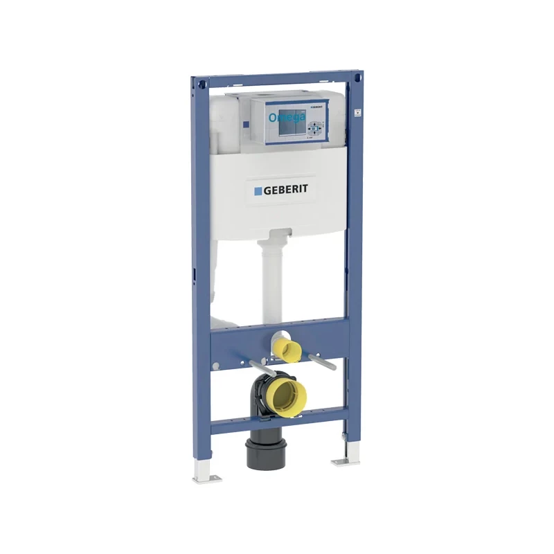 Geberit Duofix fali WC-szerelőelem, 112 cm, Omega 12 cm-es falsík alatti öblítőtartállyal