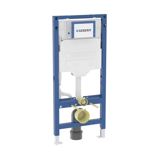 Geberit Duofix fali WC szerelőelem, 112 cm, Sigma 12 cm-es falsík alatti öblítőtartállyal , fali wc-khez