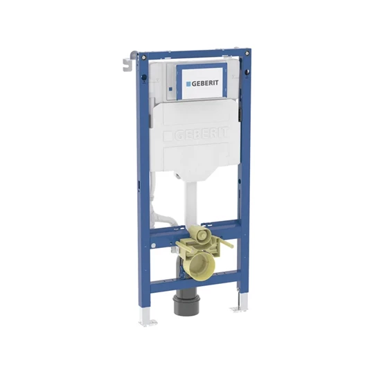 Geberit Duofix fali wc-szerelőelem , 112 cm, Sigma 12 cm-es falsík alatti öblítőtartállyal