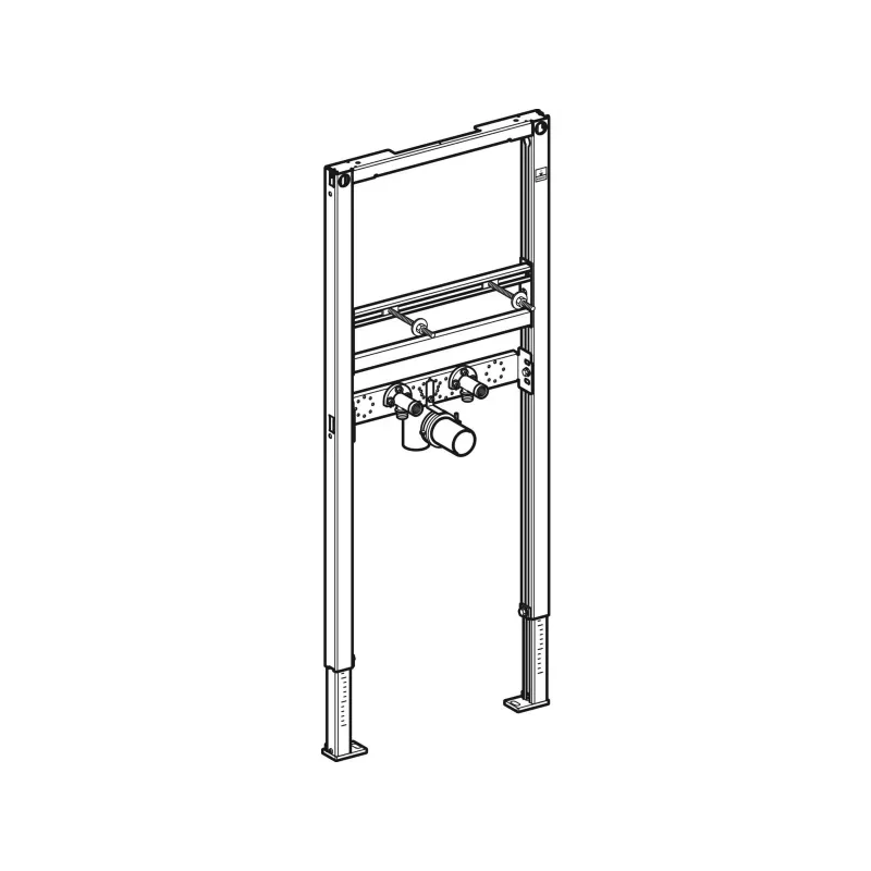 Geberit Duofix mosdó szerelőelem, 112 cm, álló csaptelephez