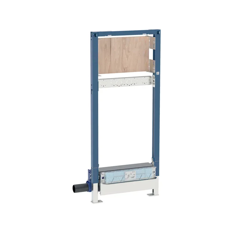 Geberit Duofix zuhanyelem, 130 cm, CleanWall falsík alatti összefolyóval, falsík alatti csaptelephez, 90–250 mm 