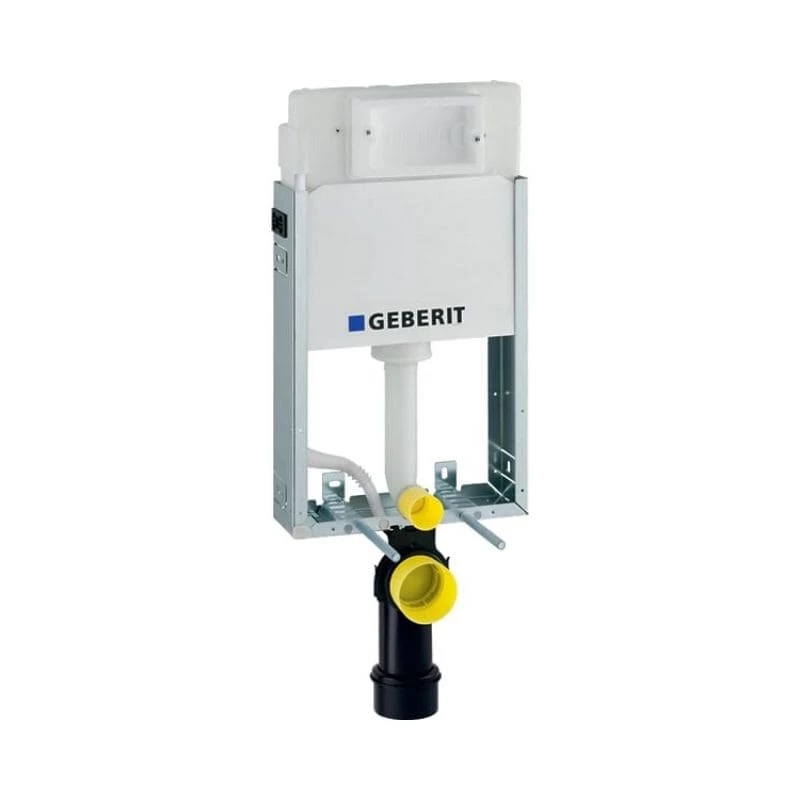 Geberit Kombifix Basic fali WC szerelőelem, 108 cm, Delta 12 cm-es falsík alatti WC tartály
