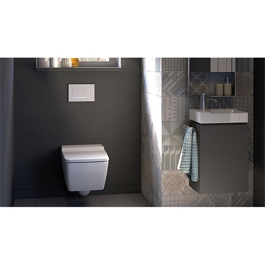 Geberit Kombifix Basic fali WC szerelőelem, 108 cm, Delta 12 cm-es falsík alatti WC tartály