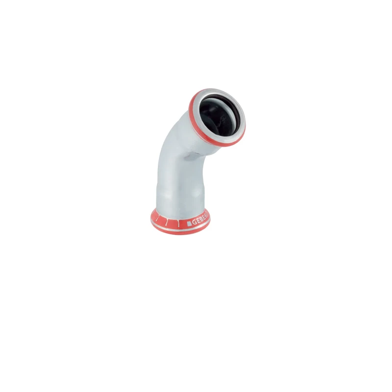 Geberit Mapress szénacél ívidom: BB 45°, d=35mm