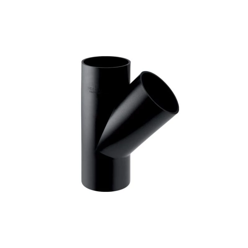 Geberit PE 45°-os elágazó idom: d=110mm, d1=40mm