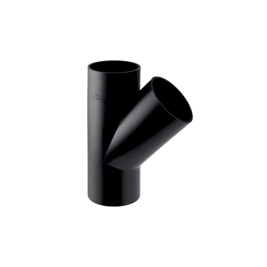 Geberit PE 45°-os elágazó idom: d=160mm, d1=75mm