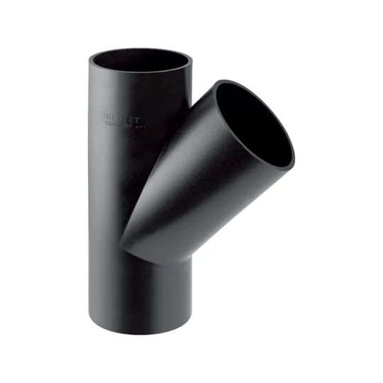 Geberit PE 45°-os elágazó idom: d=160mm, d1=90mm