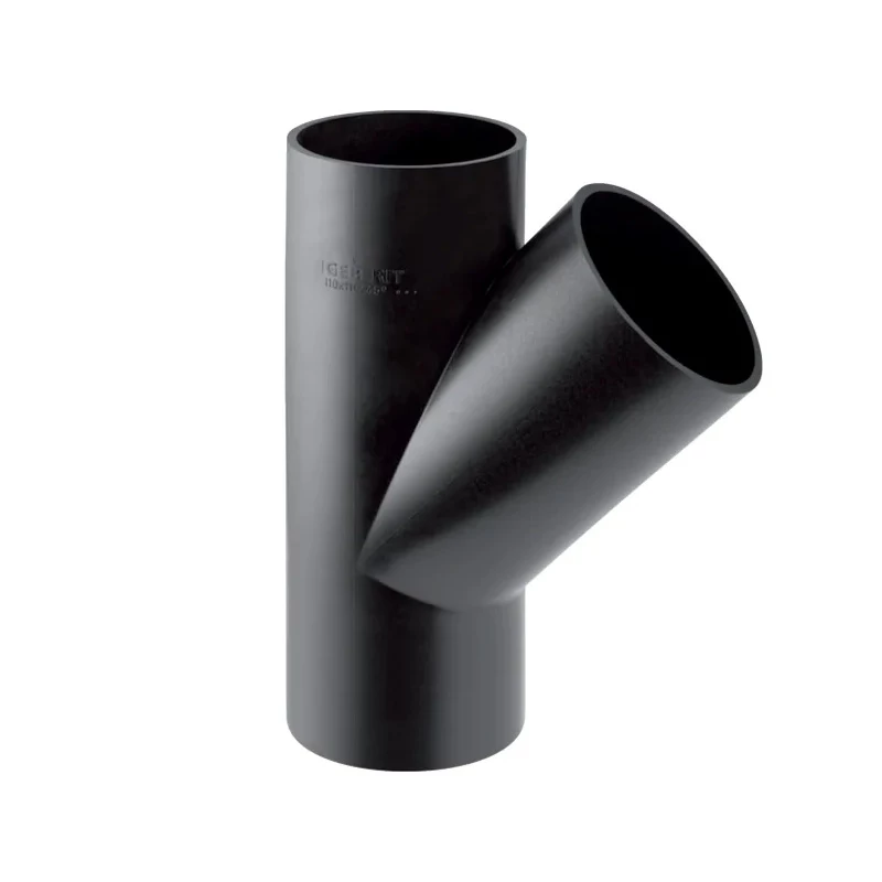 Geberit PE 45°-os elágazó idom: d=250mm, d1=125mm