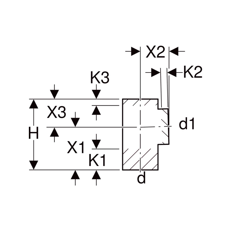 Geberit PE 88,5°-os elágazó idom: d=160mm, d1=110mm